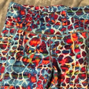 Capri workout leggings